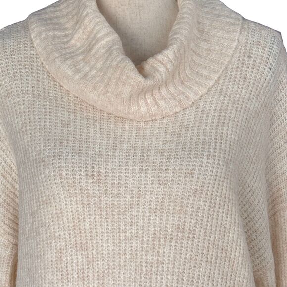 Style & Co XX-Large Cowl Neck Tunic Sweater Long Sleeve Stretch Soft Light Pink - Picture 2 of 7